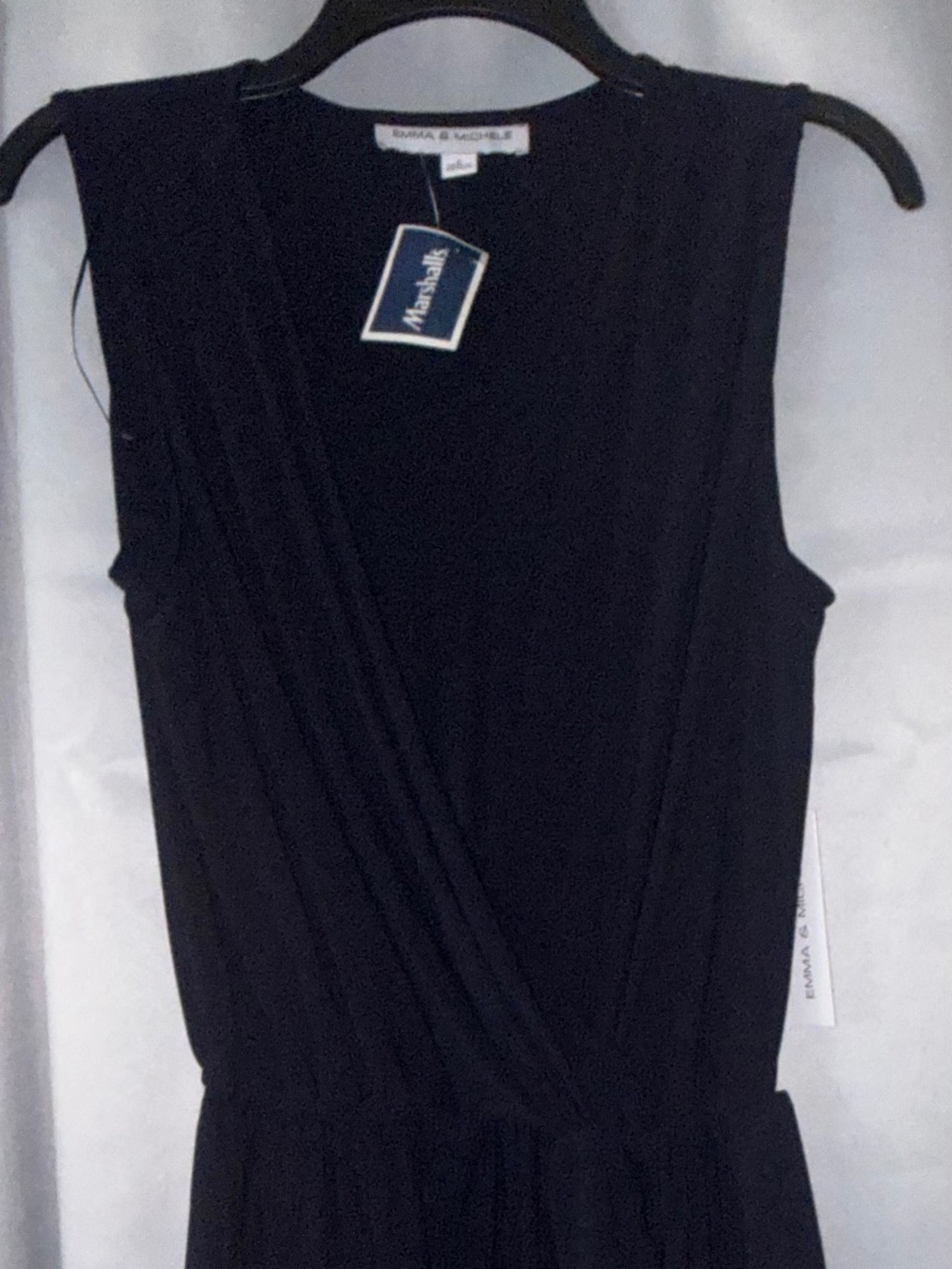 Navy blue romper shorts